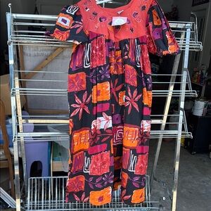 Colorful Floral Maxi Dress